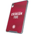 University of Alabama Crimson Pride iPad 11th Gen (2025) Clear Case