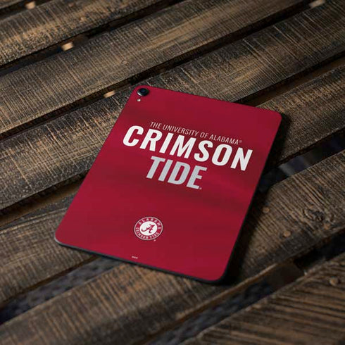 University of Alabama Crimson Pride Apple iPad Pro Skin