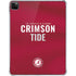 University of Alabama Crimson Pride iPad Pro 11in (2024) Clear Case
