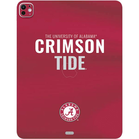 University of Alabama Crimson Pride iPad Pro 13in M4 (2024) Skin