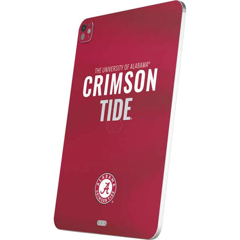 University of Alabama Crimson Pride iPad Pro 13in M4 (2024) Skin