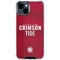 University of Alabama Crimson Pride iPhone 15 Clear Case