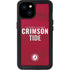 University of Alabama Crimson Pride iPhone 15 Plus Waterproof Case
