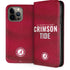 University of Alabama Crimson Pride iPhone 15 Pro Max Folio Case