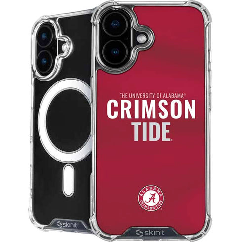University of Alabama Crimson Pride iPhone 16 MagSafe Case