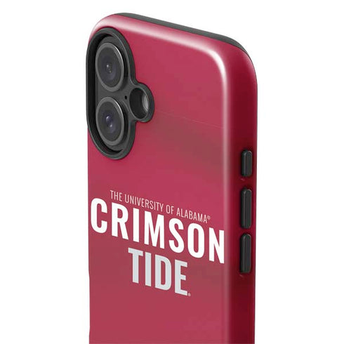 University of Alabama Crimson Pride iPhone 16 Plus Impact Case