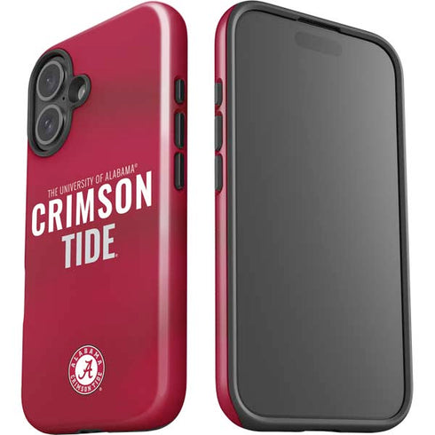 University of Alabama Crimson Pride iPhone 16 Plus Impact Case
