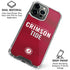 University of Alabama Crimson Pride iPhone 16 Pro Max Clear Case