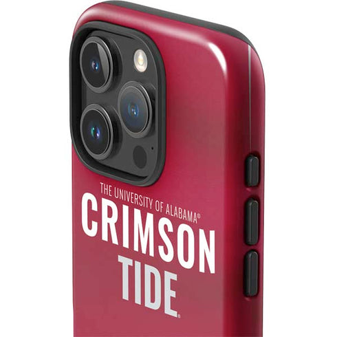 University of Alabama Crimson Pride iPhone 16 Pro Max Impact Case