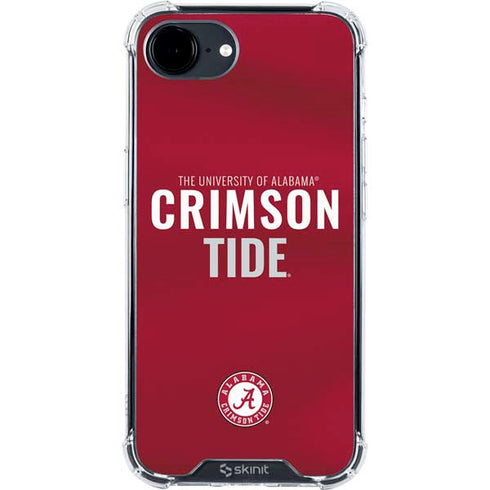 University of Alabama Crimson Pride iPhone 16e Clear Case