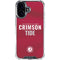 University of Alabama Crimson Pride iPhone 17 Clear Case
