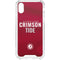 University of Alabama Crimson Pride iPhone XS Clear Case