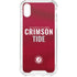University of Alabama Crimson Pride iPhone XS Clear Case