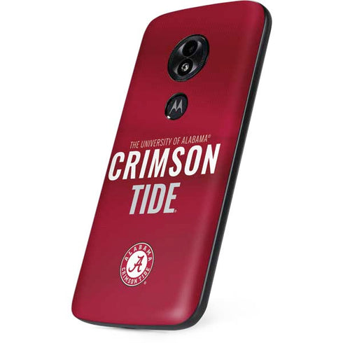 University of Alabama Crimson Pride Moto E5 Play Skin