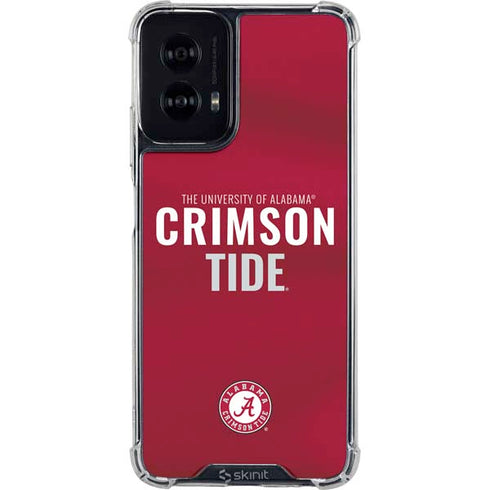 University of Alabama Crimson Pride Moto G Power 5G (2024) Clear Case