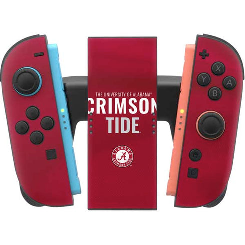 University of Alabama Crimson Pride Nintendo Switch 2 (2025) Joy-Con Controller Skin