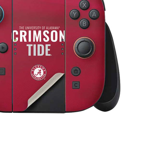 University of Alabama Crimson Pride Nintendo Switch 2 (2025) Joy-Con Controller Skin