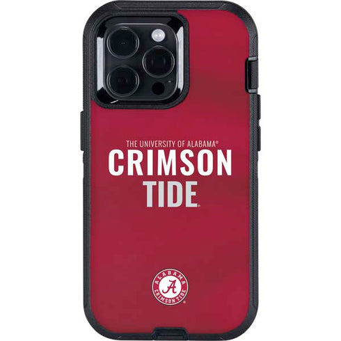 University of Alabama Crimson Pride Otterbox Defender iPhone Skin