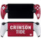 University of Alabama Crimson Pride PlayStation Portal Remote Player Skin