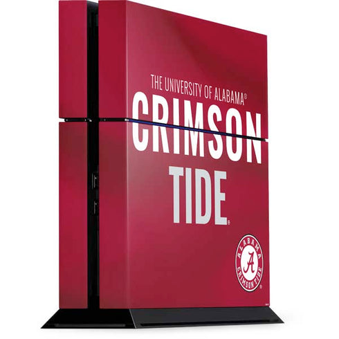 University of Alabama Crimson Pride PlayStation PS4 Skins