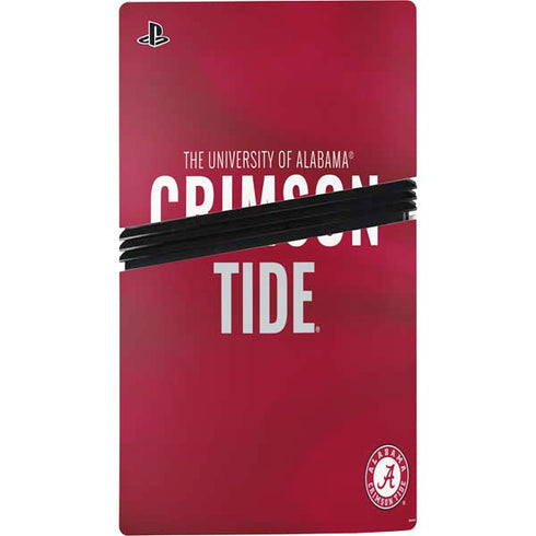 University of Alabama Crimson Pride PS5 Pro Console Skin