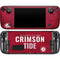 University of Alabama Crimson Pride Steam Deck Handheld Gaming Computer OLED Skin