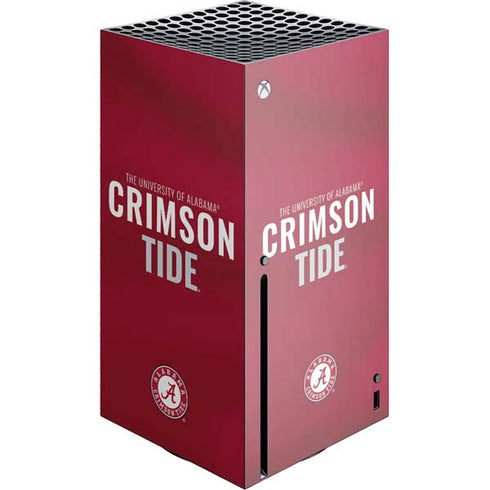 University of Alabama Crimson Pride Xbox Series X Skins