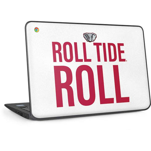 University of Alabama Crimson Roll Tide HP Chromebook Skin