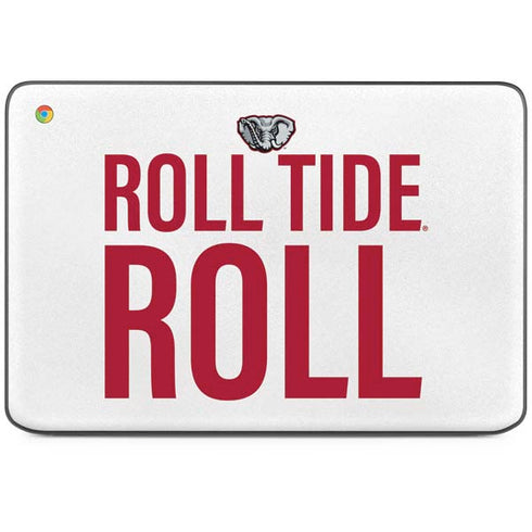University of Alabama Crimson Roll Tide HP Chromebook Skin