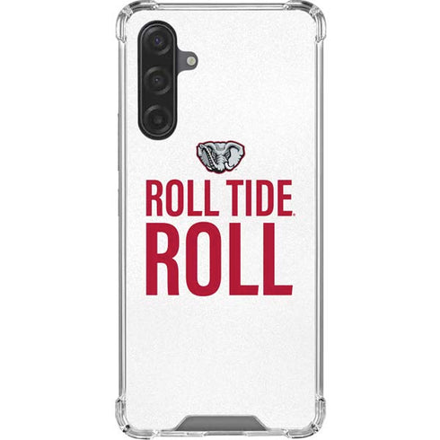 University of Alabama Crimson Roll Tide Galaxy A17 Clear Case