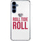 University of Alabama Crimson Roll Tide Galaxy A55 5G Clear Case