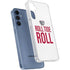 University of Alabama Crimson Roll Tide Galaxy A55 5G Clear Case