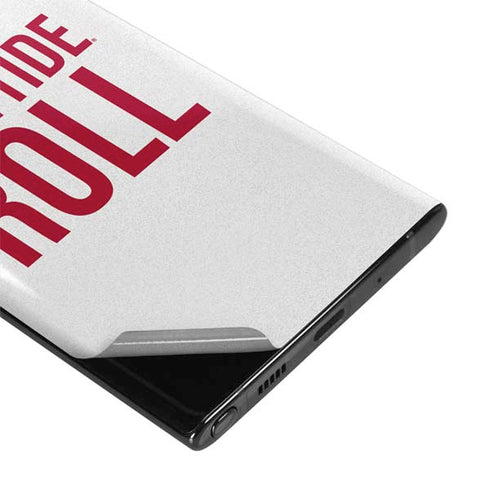 University of Alabama Crimson Roll Tide Galaxy Note 10 Plus Skin