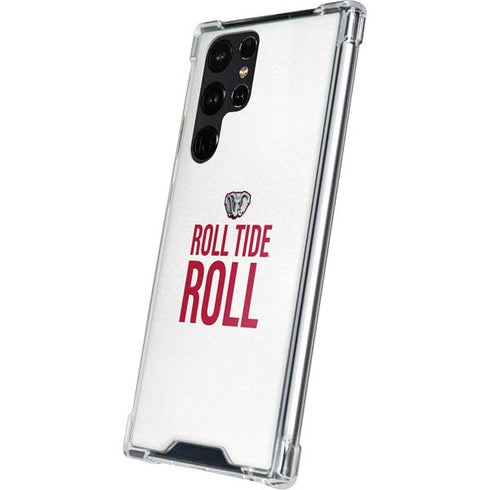 University of Alabama Crimson Roll Tide Galaxy S23 Ultra Clear Case