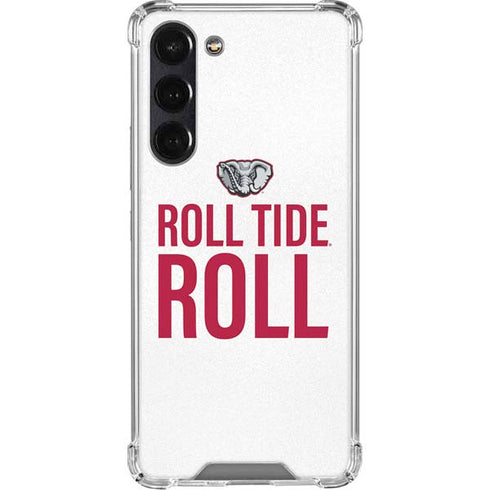 University of Alabama Crimson Roll Tide Galaxy S24 FE Clear Case