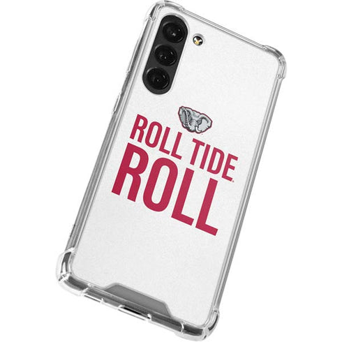 University of Alabama Crimson Roll Tide Galaxy S24 FE Clear Case