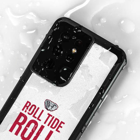 University of Alabama Crimson Roll Tide Galaxy S24 Ultra Waterproof Case