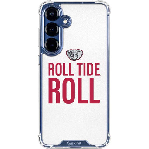 University of Alabama Crimson Roll Tide Galaxy S25 Plus Clear Case