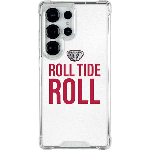 University of Alabama Crimson Roll Tide Galaxy S25 Ultra Clear Case