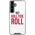 University of Alabama Crimson Roll Tide Galaxy S26 Clear Case
