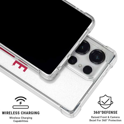 University of Alabama Crimson Roll Tide Galaxy S26 Ultra Clear Case
