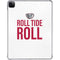 University of Alabama Crimson Roll Tide iPad Pro 11in (2024) Clear Case