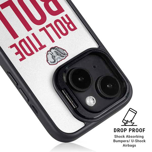 University of Alabama Crimson Roll Tide iPhone 14 Plus Kickstand Case