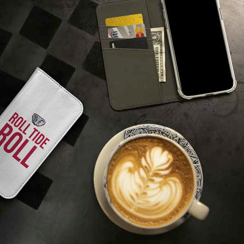 University of Alabama Crimson Roll Tide iPhone 15 Plus Folio Case