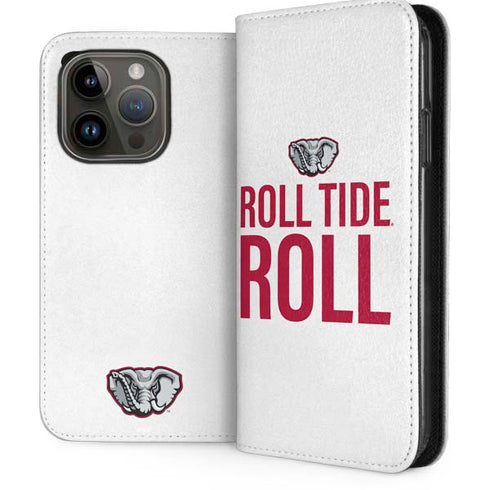 University of Alabama Crimson Roll Tide iPhone 15 Pro Folio Case