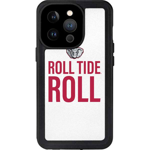 University of Alabama Crimson Roll Tide iPhone 15 Pro Waterproof Case