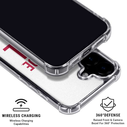 University of Alabama Crimson Roll Tide iPhone 16 MagSafe Case