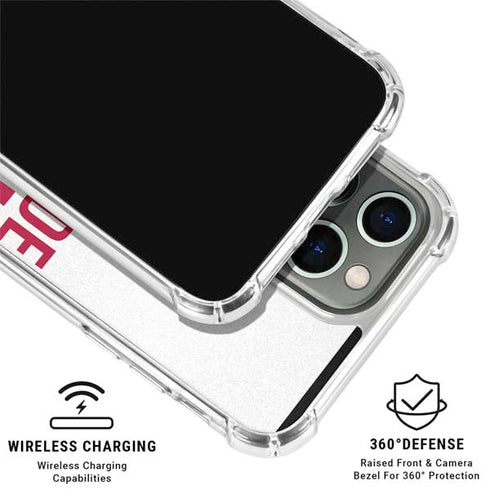 University of Alabama Crimson Roll Tide iPhone 16 Pro Clear Case