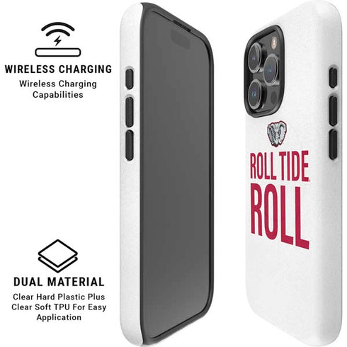 University of Alabama Crimson Roll Tide iPhone 16 Pro Max Magsafe Impact Case