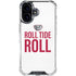 University of Alabama Crimson Roll Tide iPhone 17 Clear Case